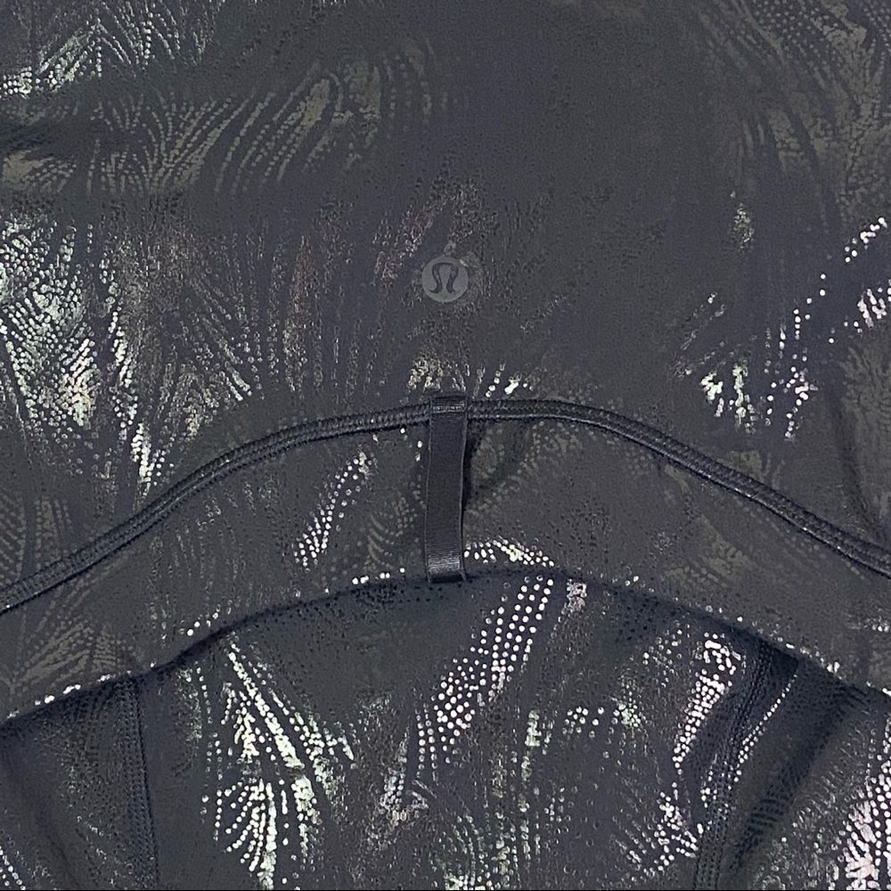 NWT Lululemon Define Shine Jacket Acclimatize Black Foil Special Edition Size 4 - Picture 16 of 16